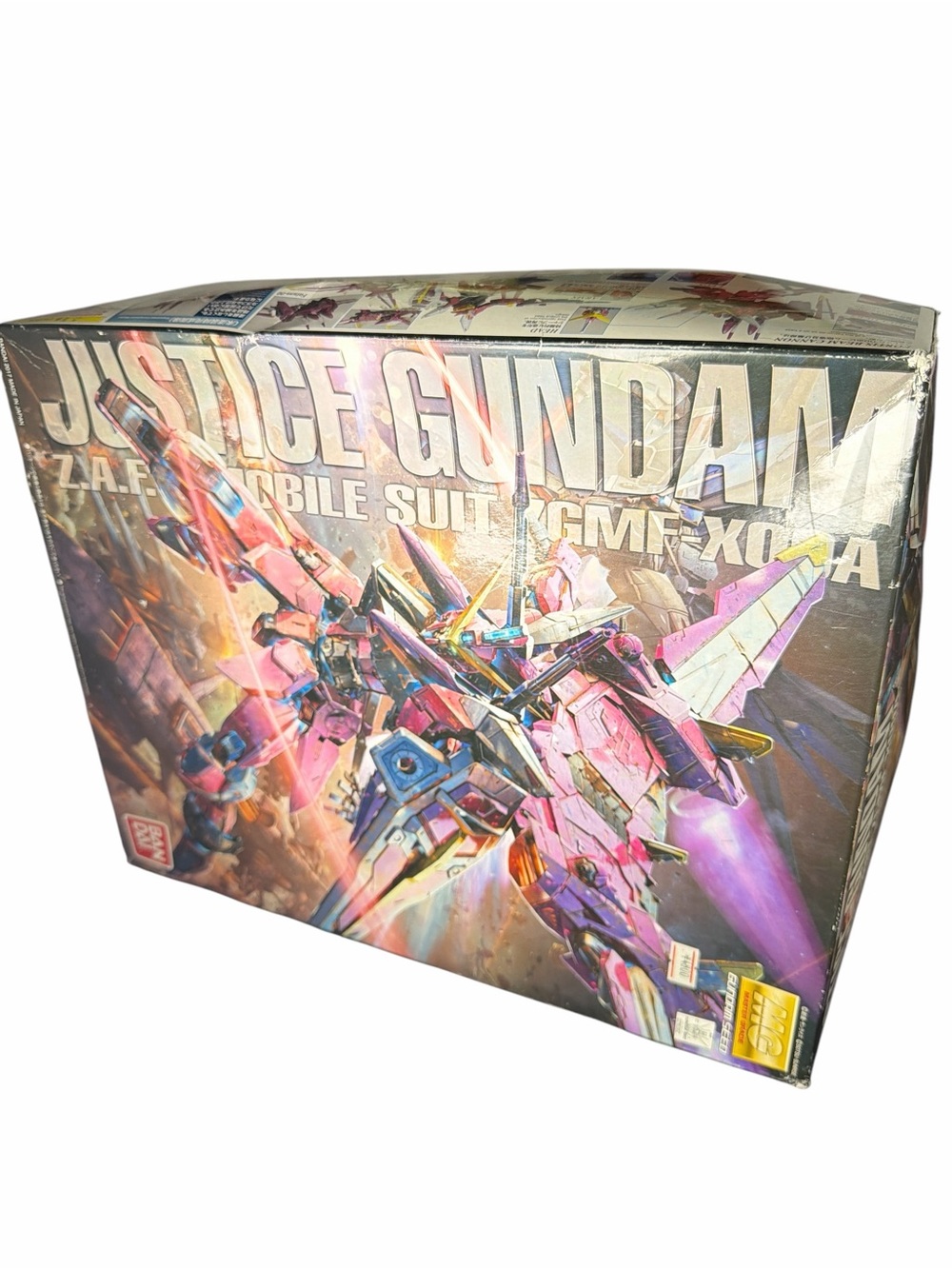 Justice Gundam ZGMF-X09A MG 1/100 Model Kit - US + other parts RARE